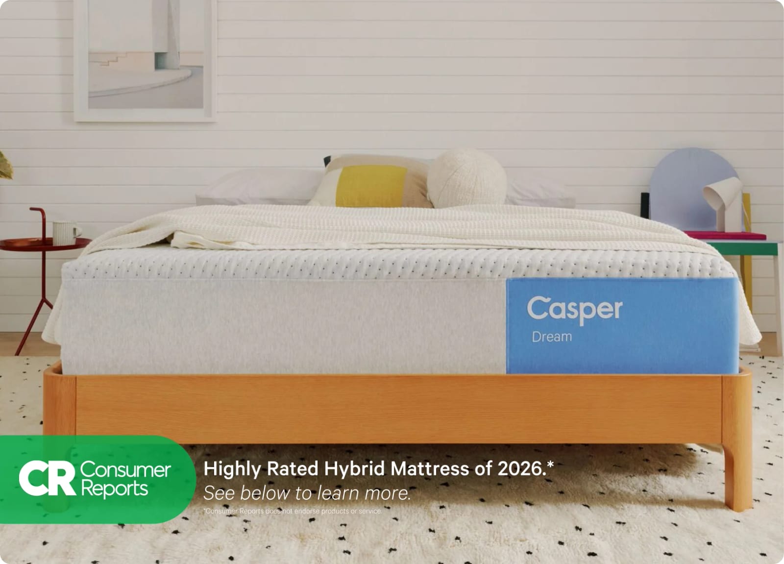 Casper Dream shown on casper.com