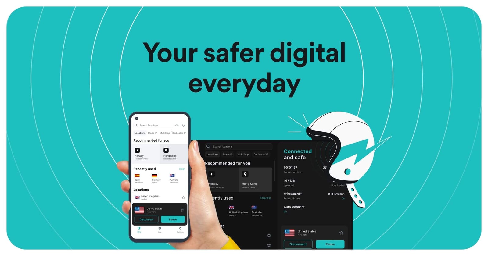 Surfshark VPN features VPN shown on surfshark.com